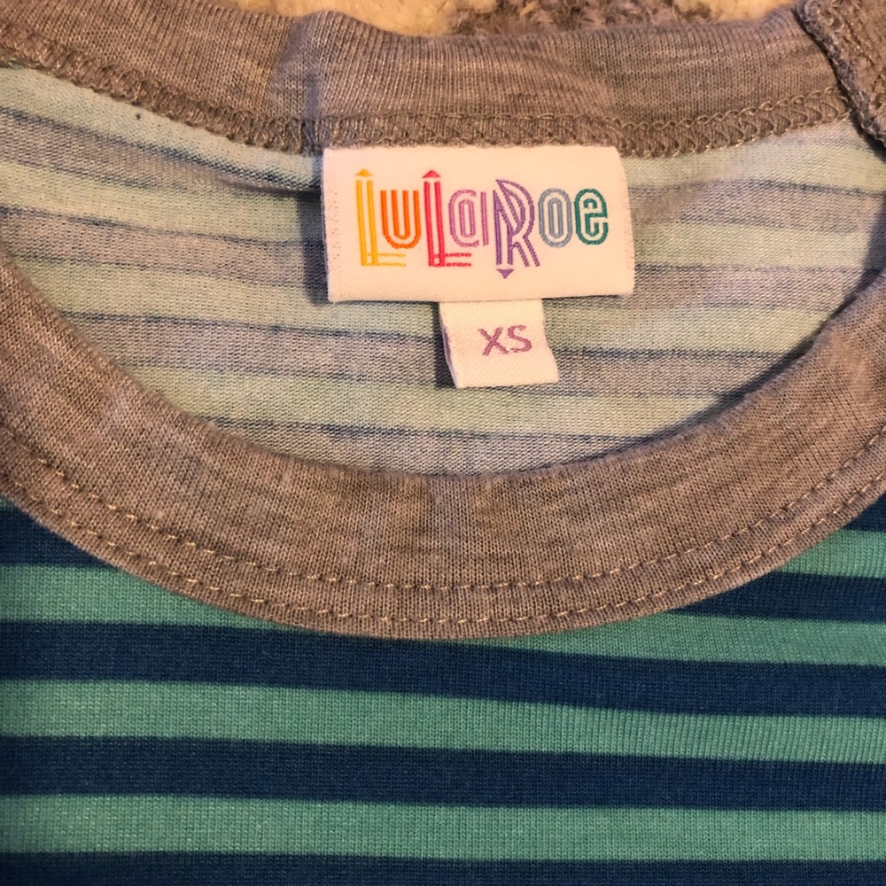 Lularoe XS Randy baseball tee - Picture 2 of 4